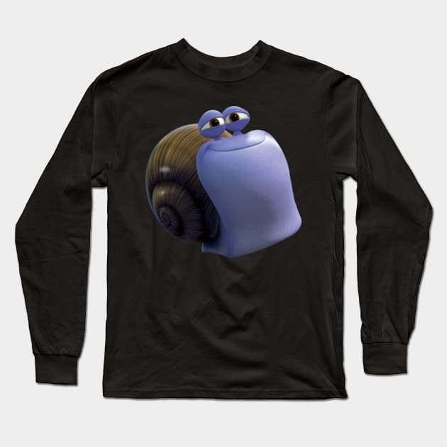 SNAIL SMILE Long Sleeve T-Shirt by mildan